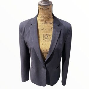 150 - Pinstriped Lined Blazer